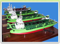 Dredger Model , Dredger Scale